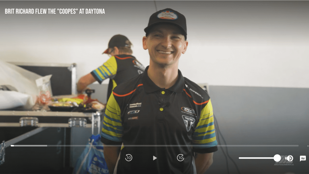 Read more about the article Video: Checking In With Motorcycle Racing’s Sheriff Of Nottingham